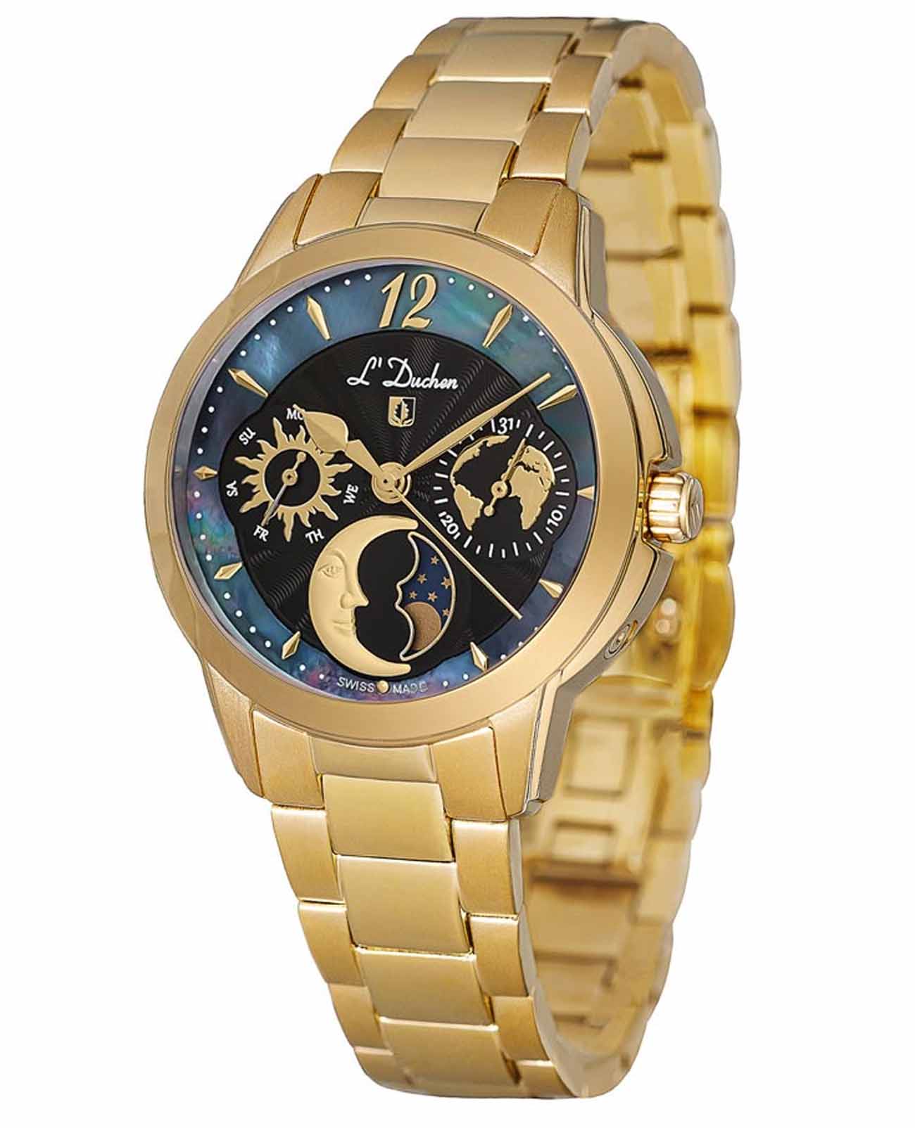 L'Duchen L'Duchen Celeste D 857.20.31 , наручные женские часы фото под углом